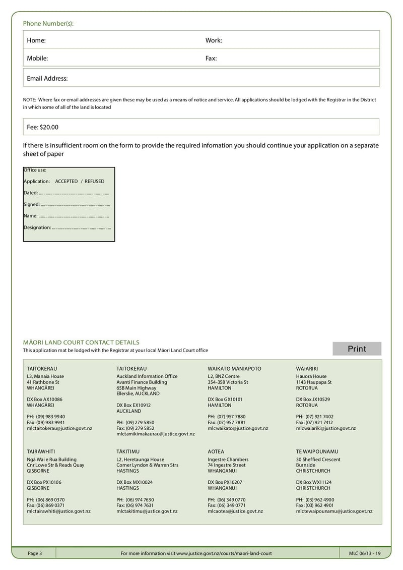Large thumbnail of MLC Form 19 Application for a Search - Oct 2015