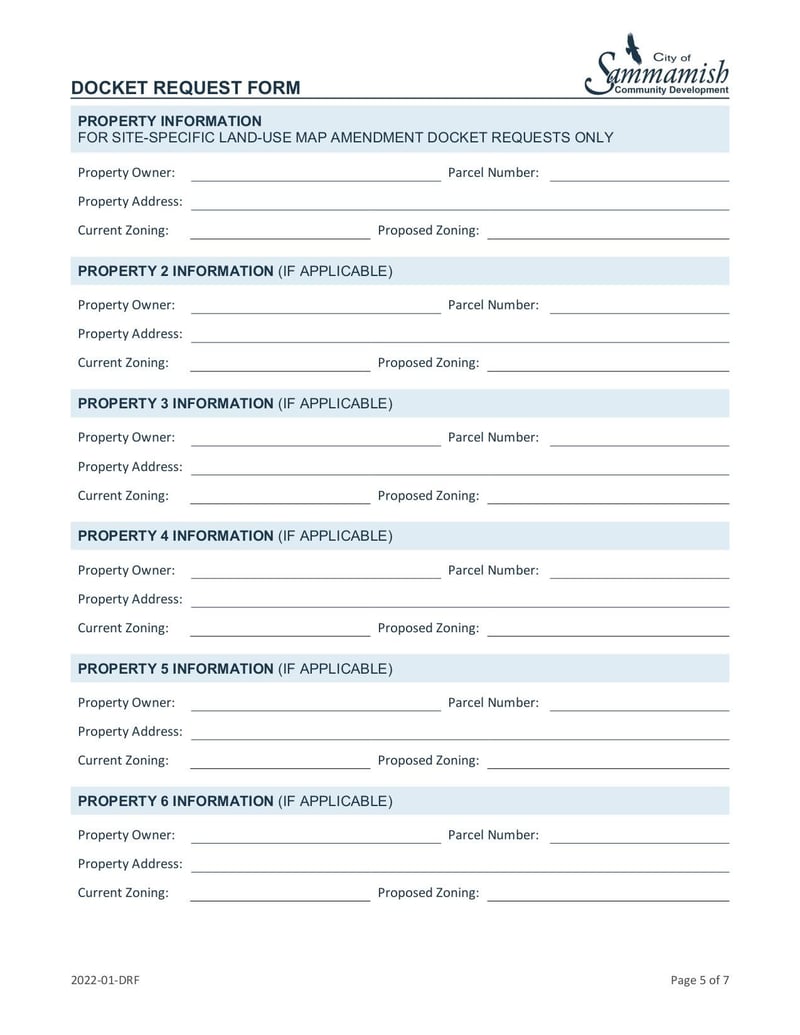 Large thumbnail of Docket Request Form - Jan 2022