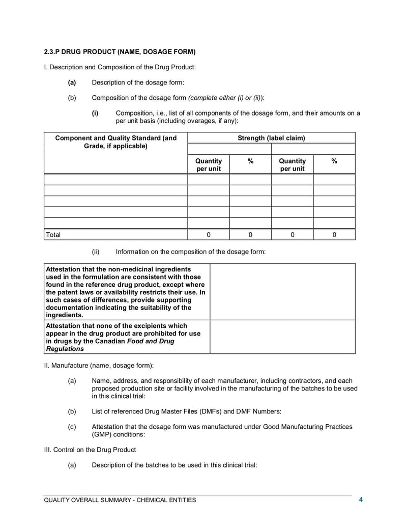 Large thumbnail of Quality Overall Summary Chemical Entities - Apr 2004