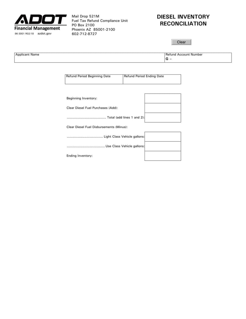 Large thumbnail of Form 96-3001