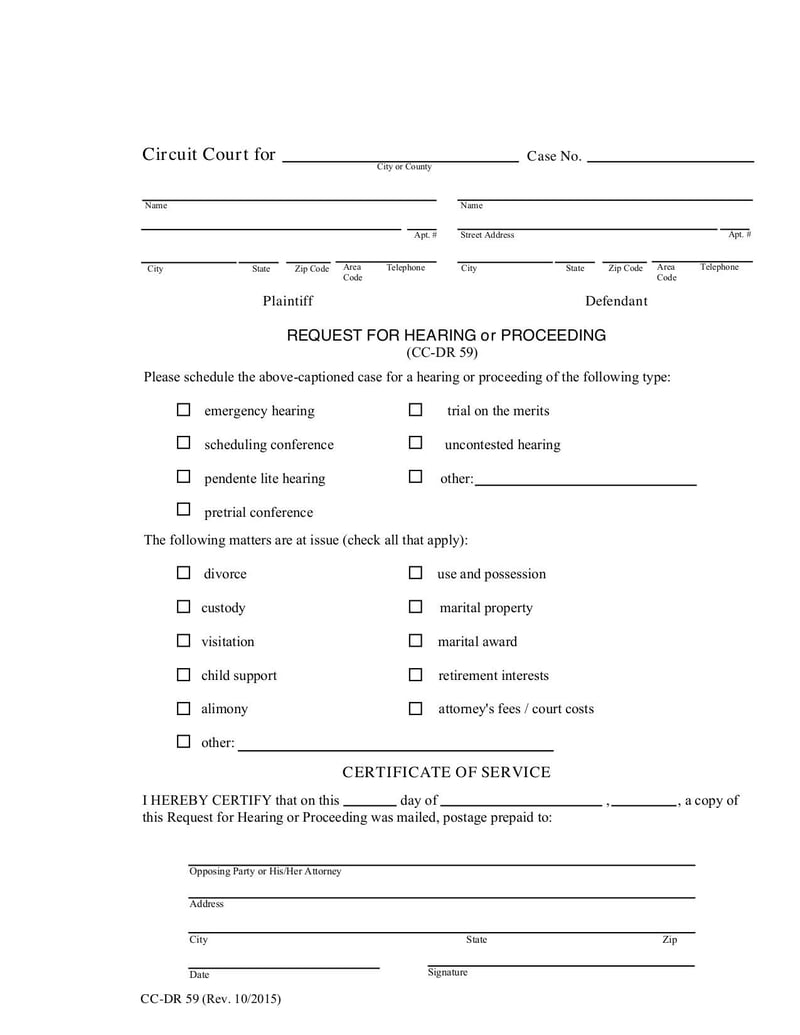 Large thumbnail of Form CC-DR-059 - Sep 2015