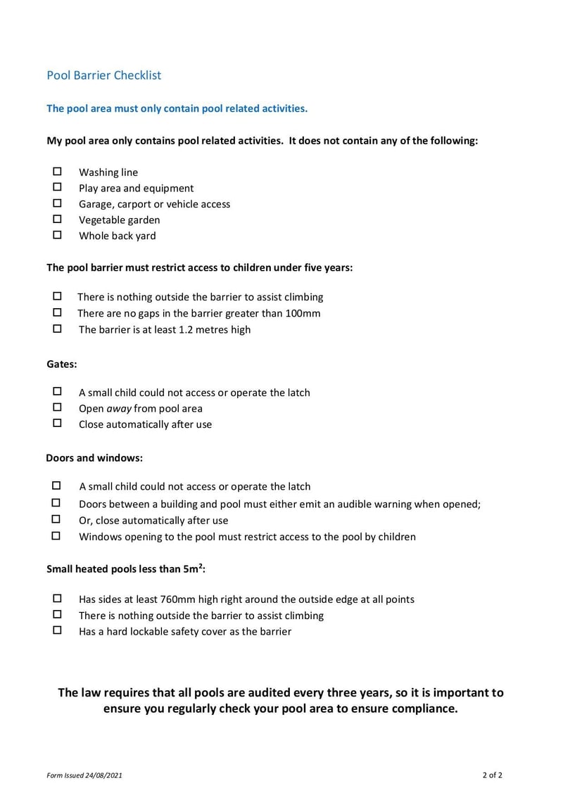 Large thumbnail of Pool Registration Form - Aug 2021