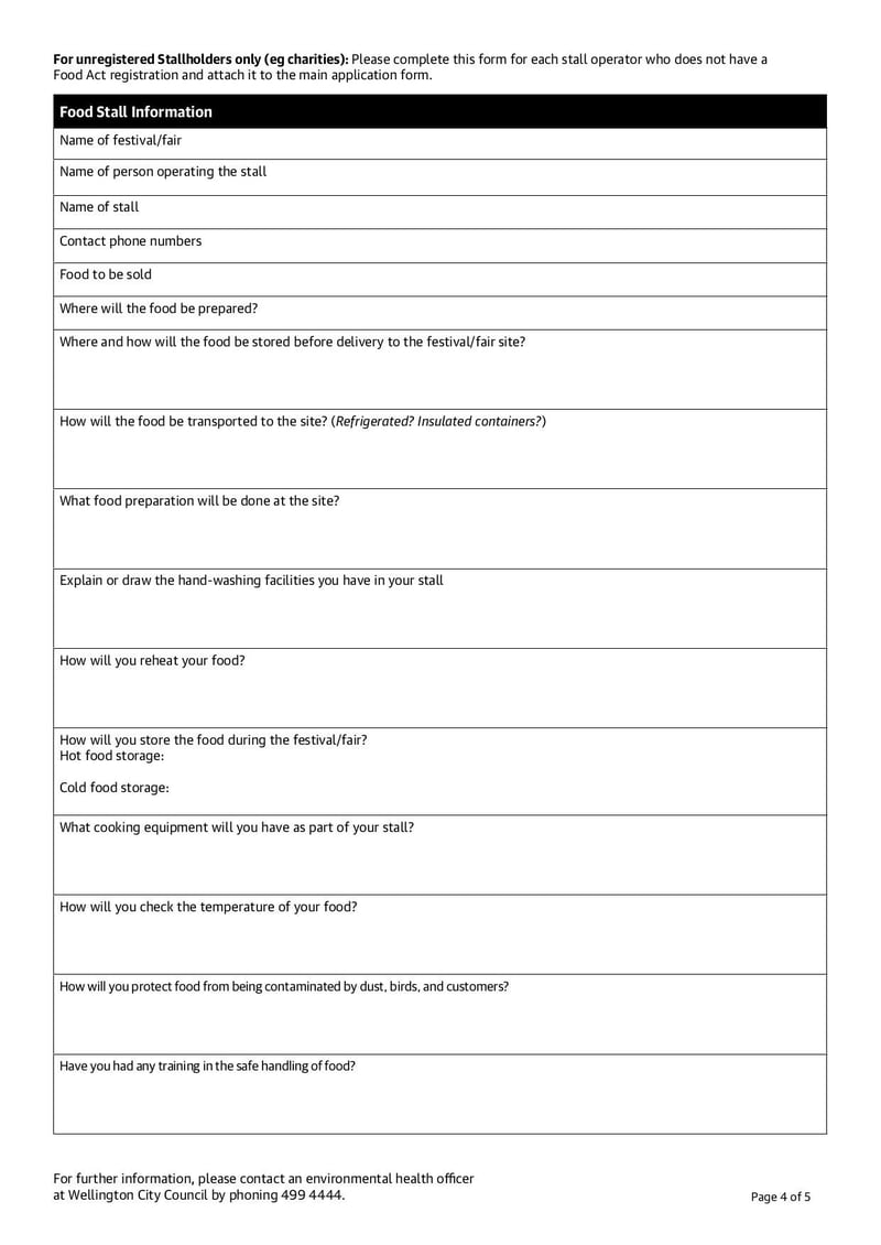Large thumbnail of Events Food Stall Application Form - Nov 2021