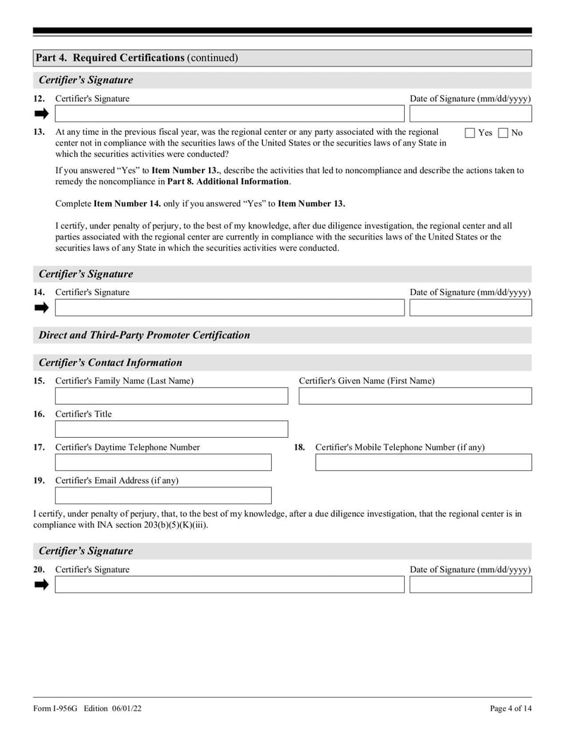 Large thumbnail of Form I-956G - Mar 2023