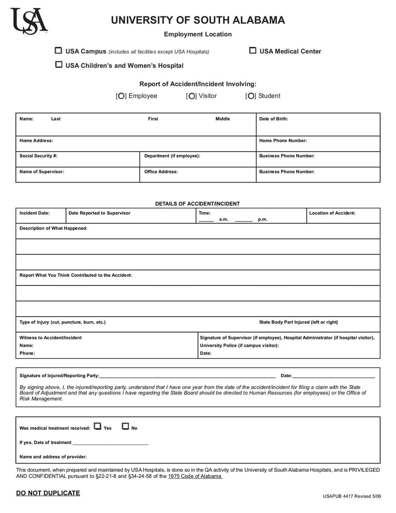 Large thumbnail of Report of Accident/Incident - Jun 2018