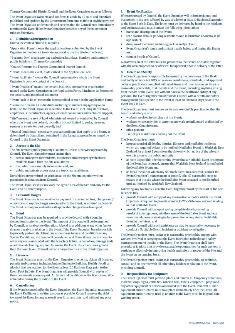 Large thumbnail of Event Application Form - Oct 2021