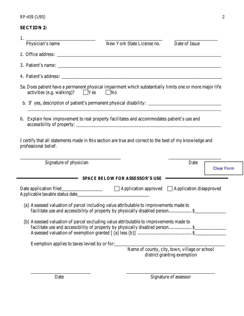 Large thumbnail of Form RP-459 - Apr 2012