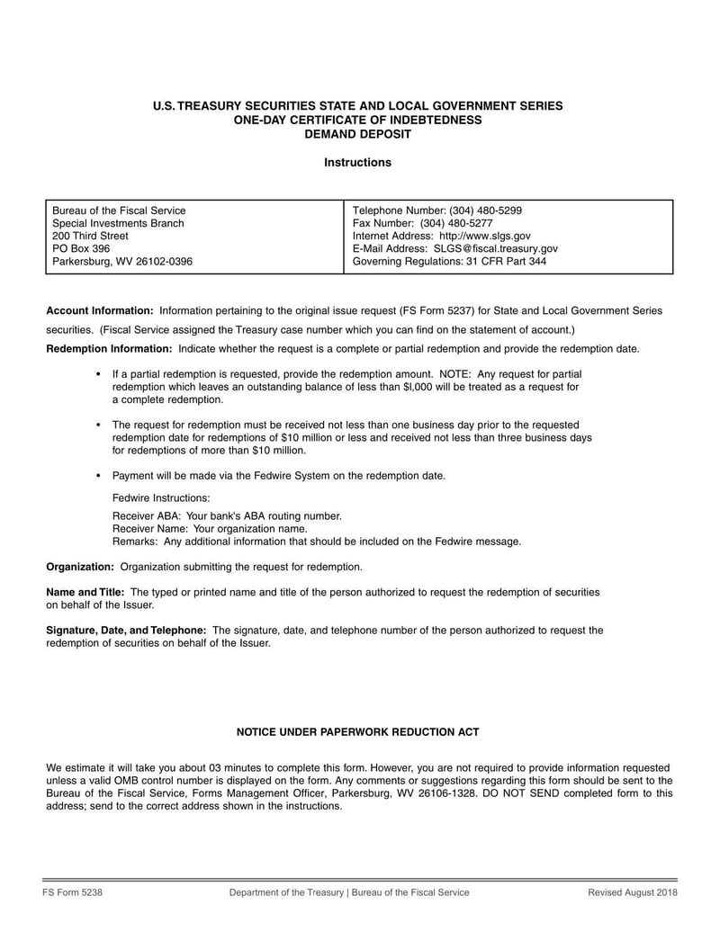 Large thumbnail of FS Form 5238