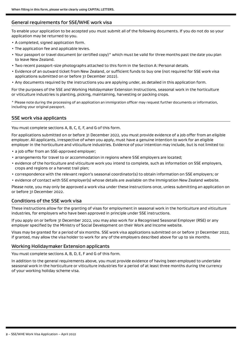 Large thumbnail of Form INZ 1153 - Feb 2023