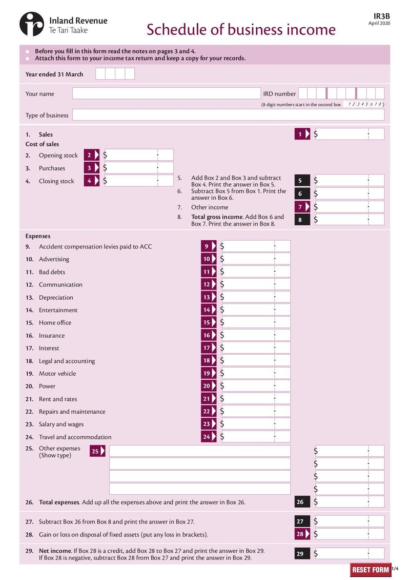 Large thumbnail of Form IR3B - Apr 2020