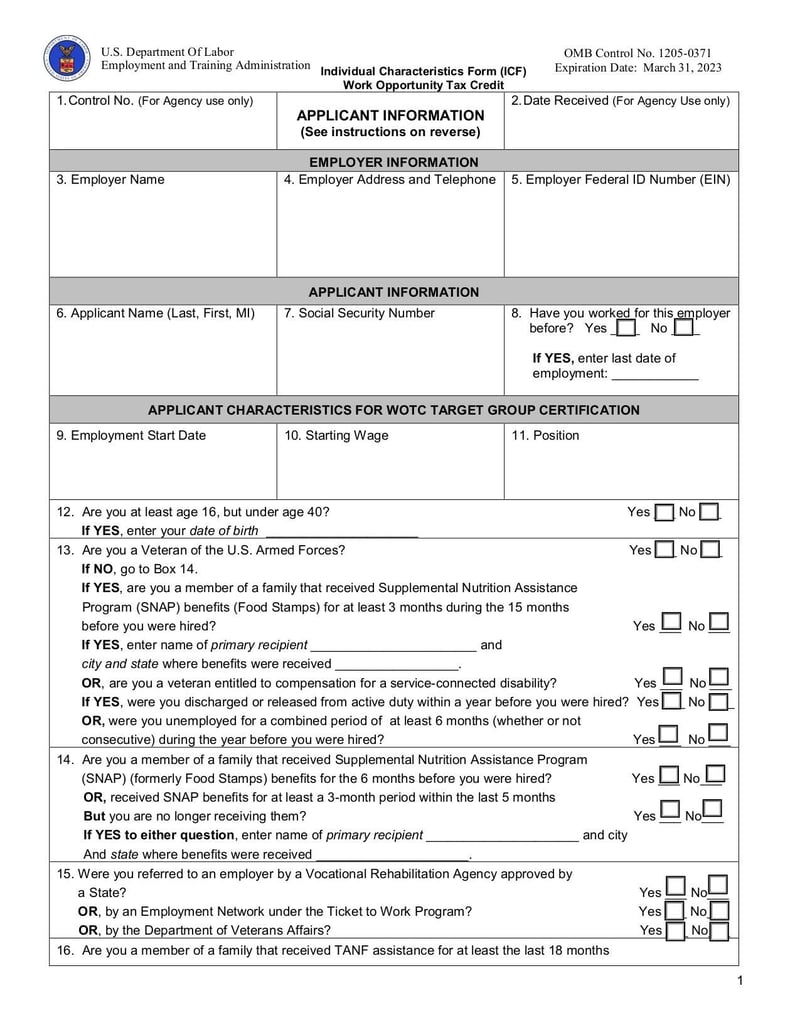Large thumbnail of ETA Form 9061 - Nov 2016