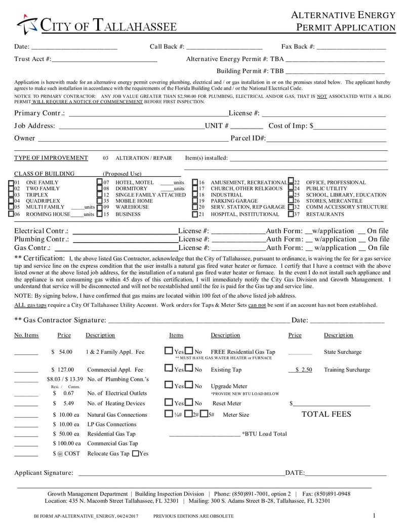 Large thumbnail of Alternative Energy Permit Application - Apr 2017
