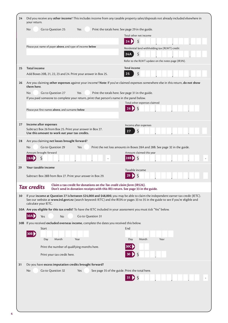 Large thumbnail of IR3 Individual Income Return - Mar 2017