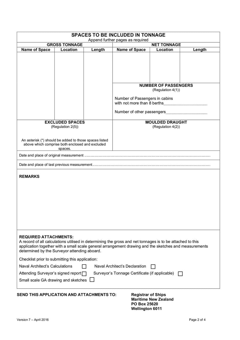 Large thumbnail of Form MSF034 Application for Issue of an ITC - Apr 2016