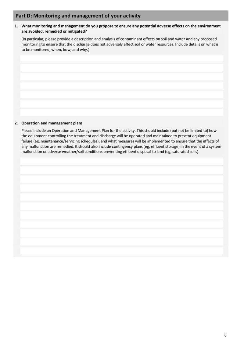 Large thumbnail of Form 3a Discharge Permit Application General Discharges to Land - Mar 2021