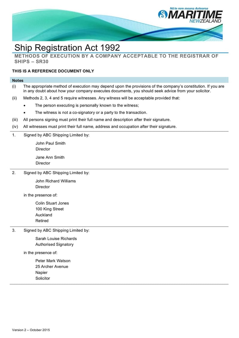 Thumbnail of Form MNZ SR16 - Oct 2015 - page 3