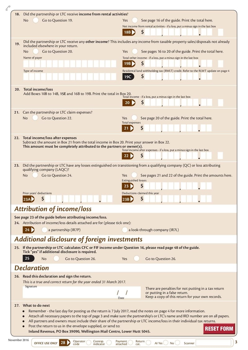 Large thumbnail of Form IR7 - Mar 2017