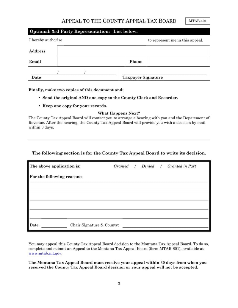 Large thumbnail of Form MTAB-401