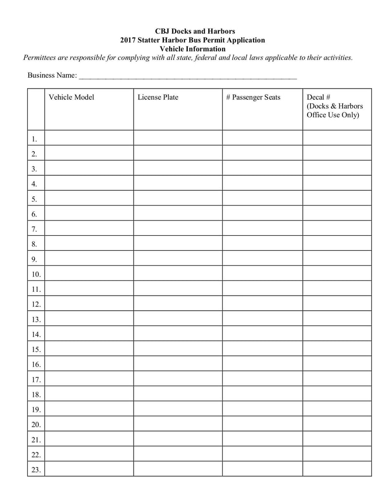 Large thumbnail of Statter Harbor Bus Permit Application - Jan 2019