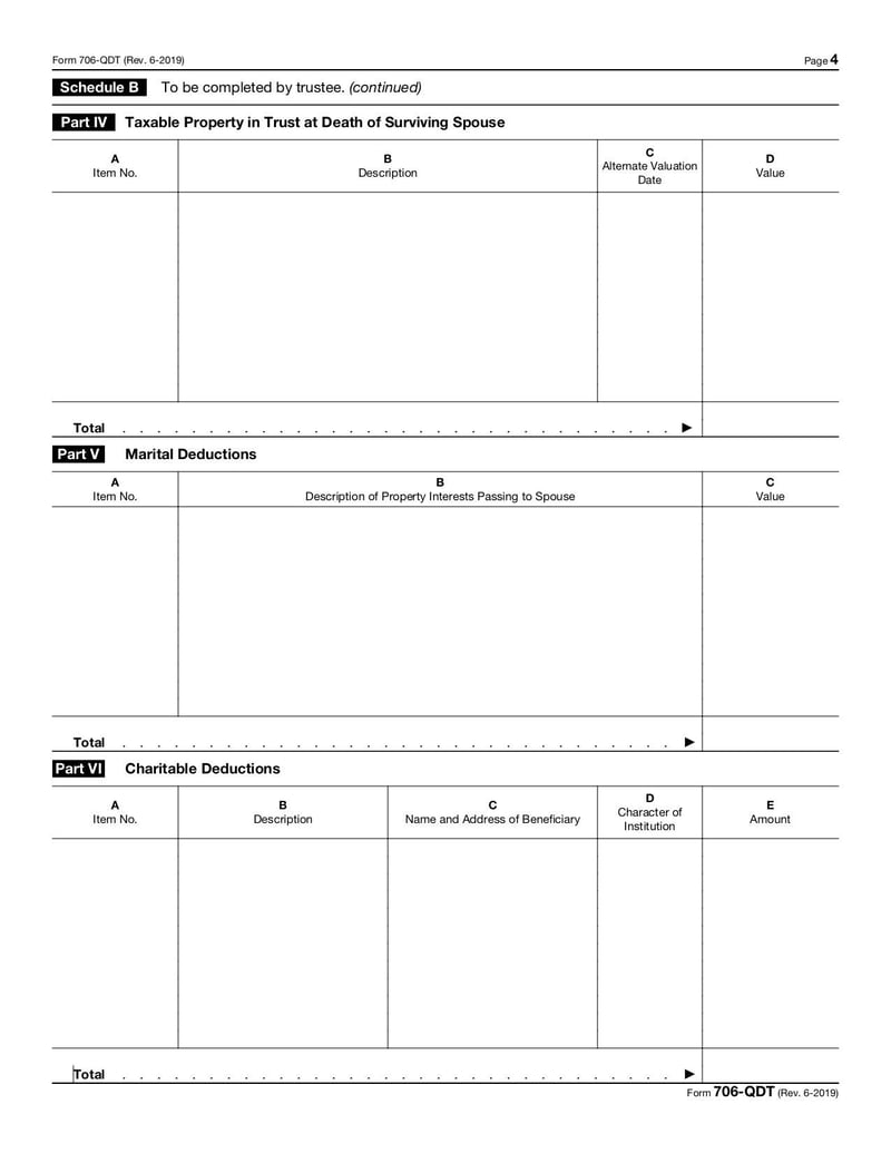 Large thumbnail of Form 706-QDT - Jun 2019