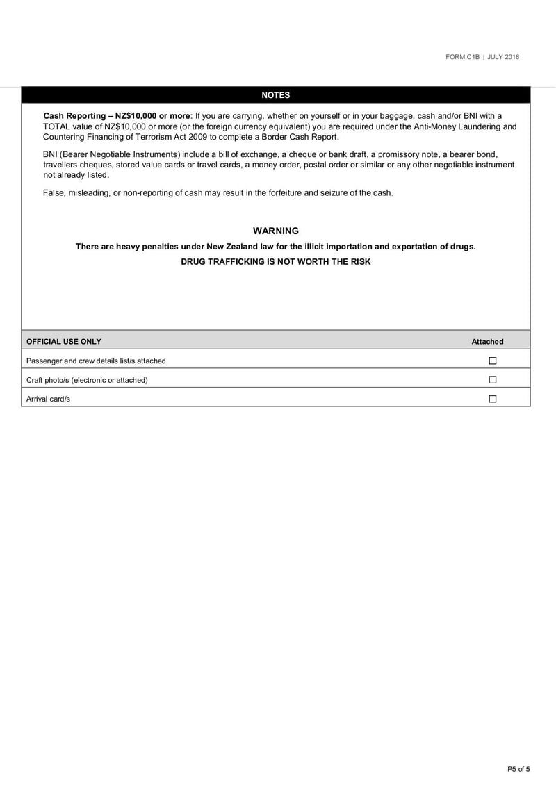 Large thumbnail of Form C1B - Jul 2018