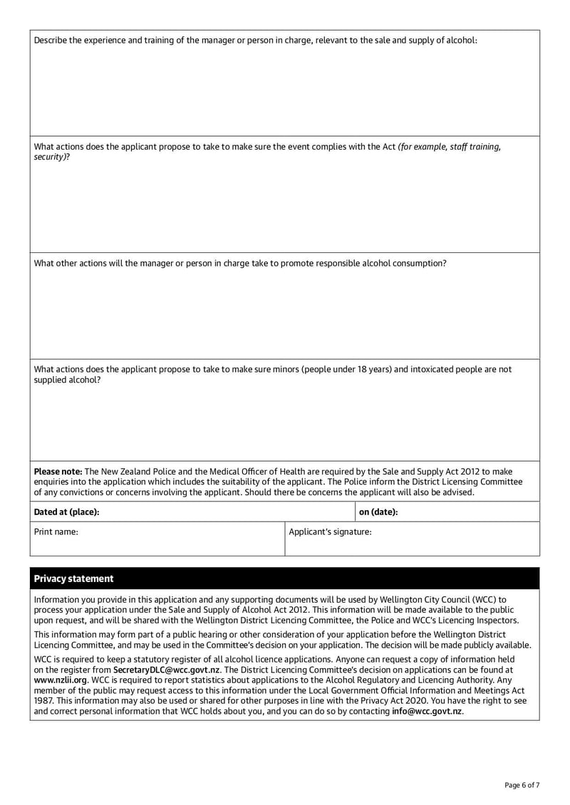Large thumbnail of Special Licence Application Premises - May 2021