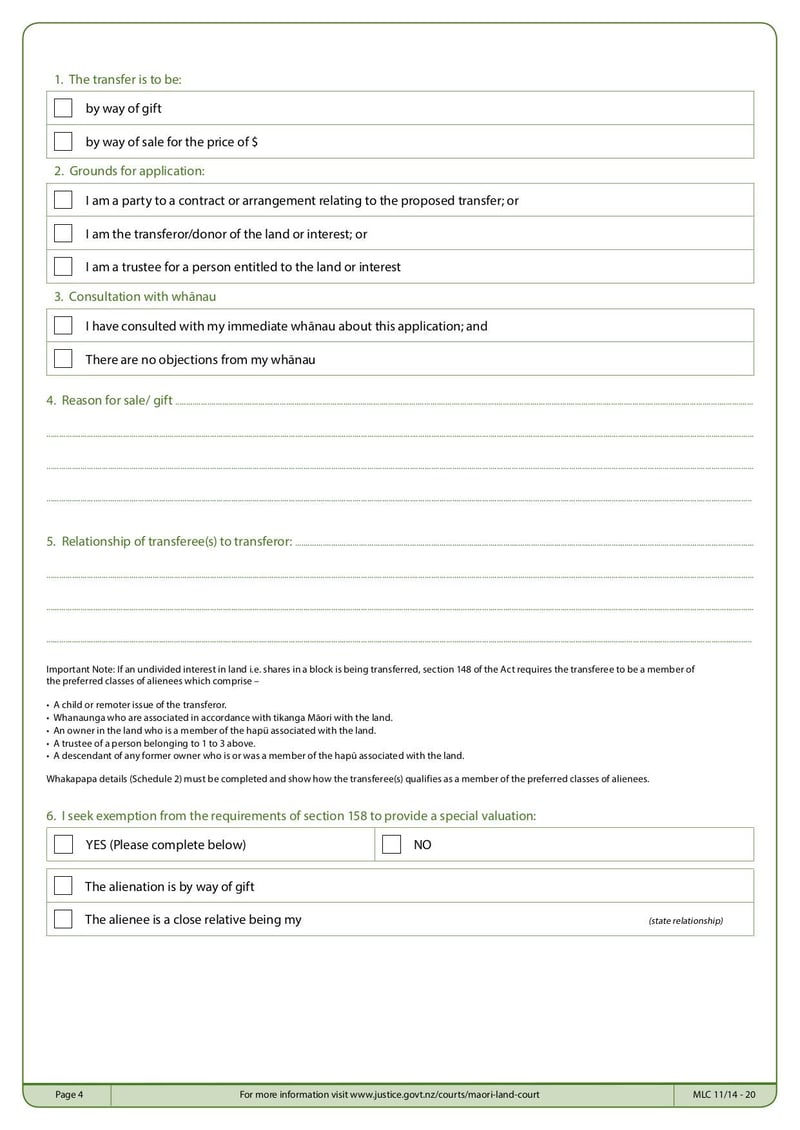 Large thumbnail of MLC Form 30 Application for Vesting Order - Oct 2015