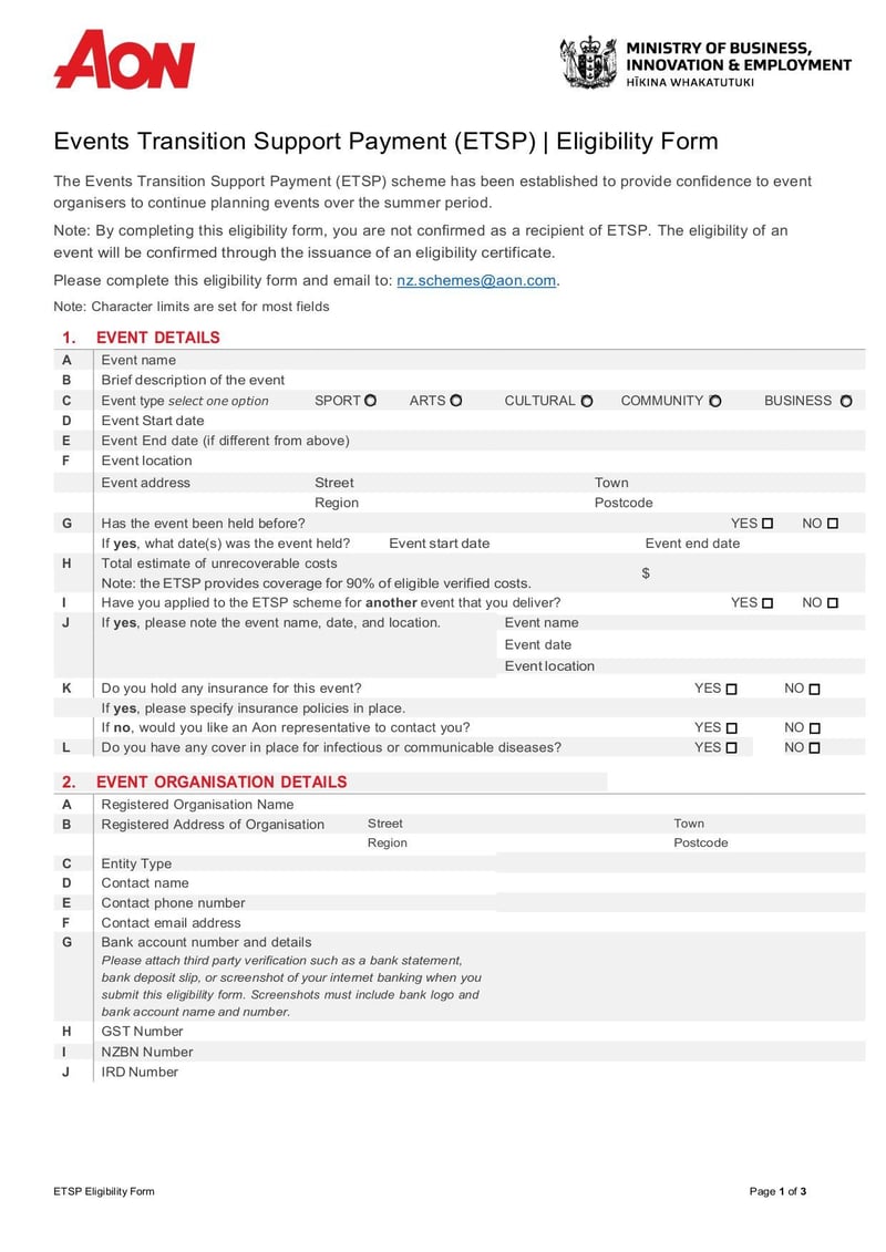 Large thumbnail of Events Transition Support Payment (ETSP) Eligibility Form - Dec 2021