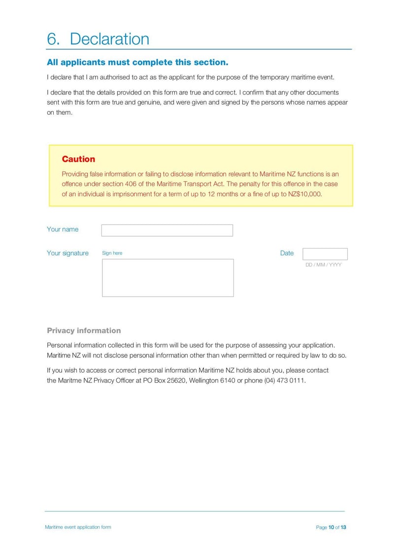 Large thumbnail of Maritime Event Application Form - Dec 2019