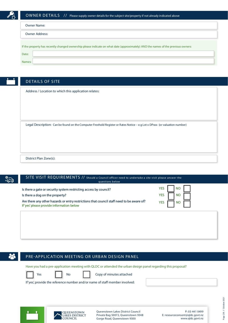 Large thumbnail of Form 9 Application for Resource Consent to Establish Signage - Oct 2021