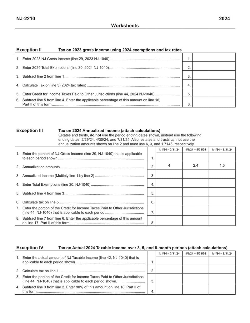 Large thumbnail of Form NJ-2210 - 2024