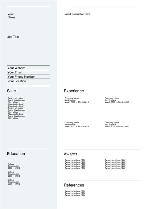 Professional Resume Template  - page 8