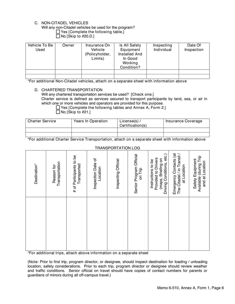 Large thumbnail of The Citadel Approval of Materials for Activities Involving Minors