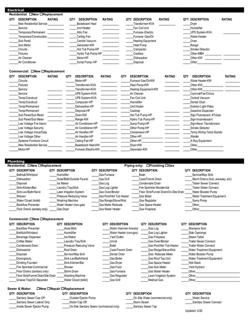 Large thumbnail of Permit Application - Apr 2020