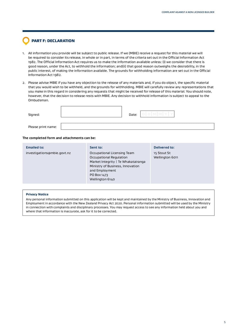 Large thumbnail of Complaint Against a Non-Licensed Builder - Sep 2022