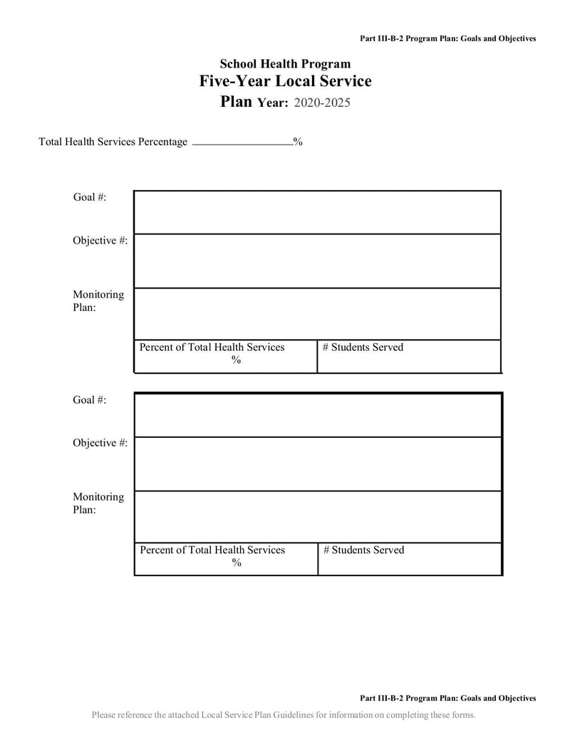 Large thumbnail of School Health Services Program Five-Year Local Service Plan - Jan 2020