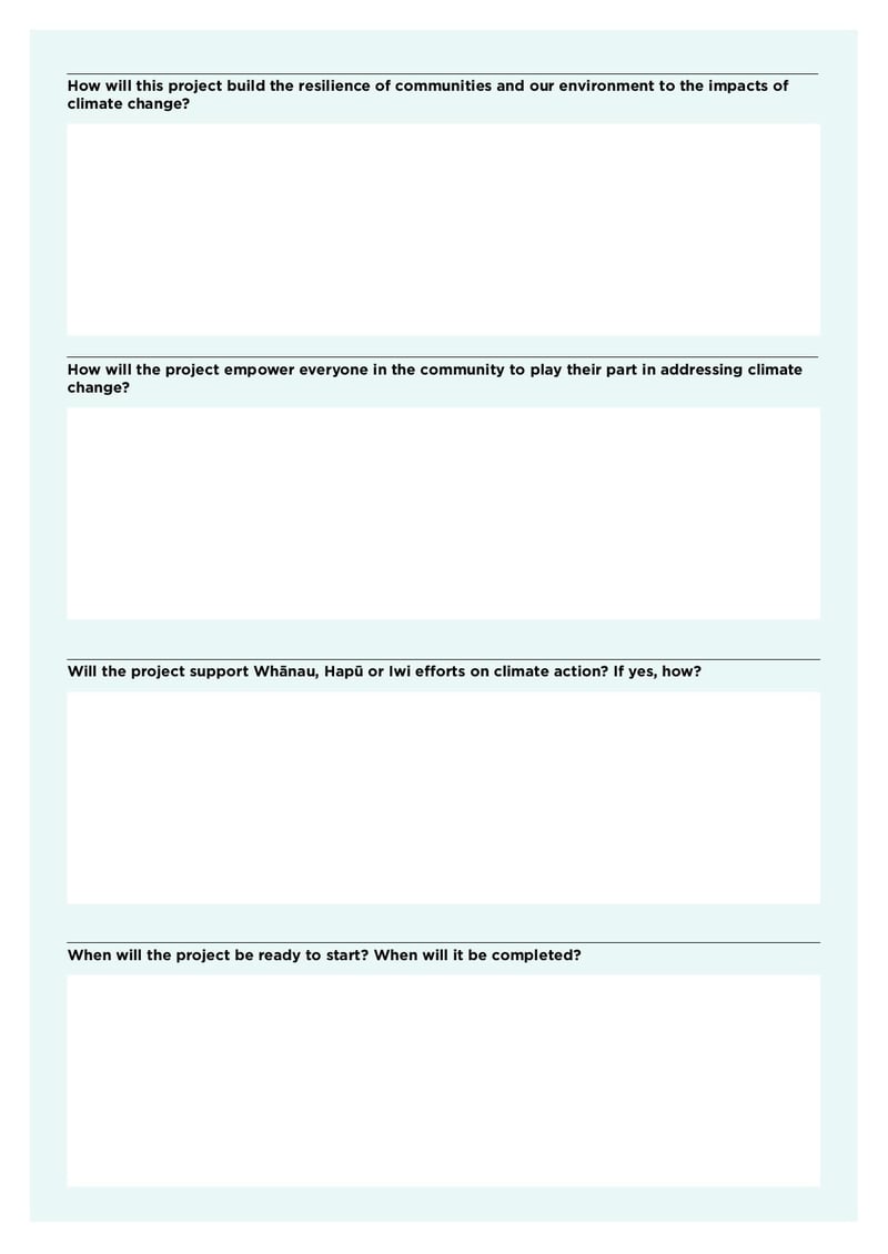 Large thumbnail of Climate Change Fund Application Form - Sep 2022