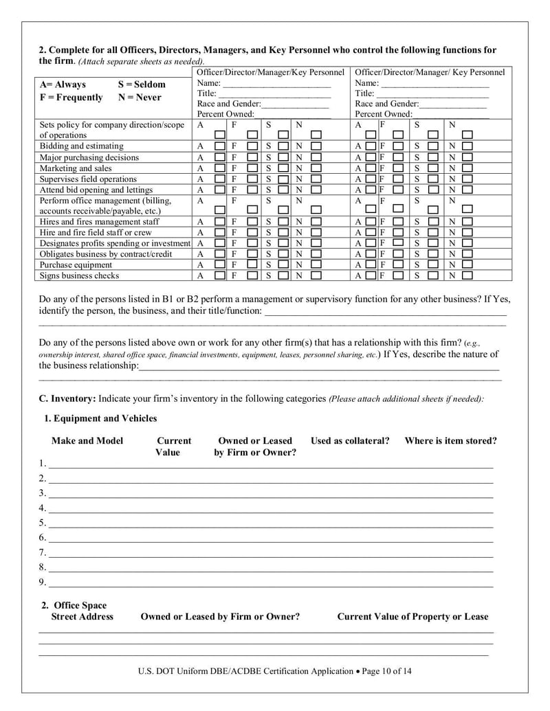 Large thumbnail of Alaska Unified Certification Program (UCP) Application - Nov 2014