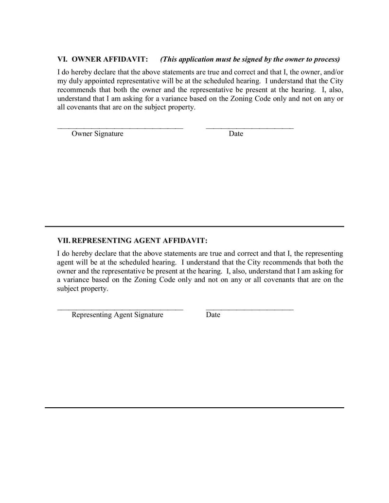 Large thumbnail of Board of Zoning Adjustment Application Form - Sep 2020
