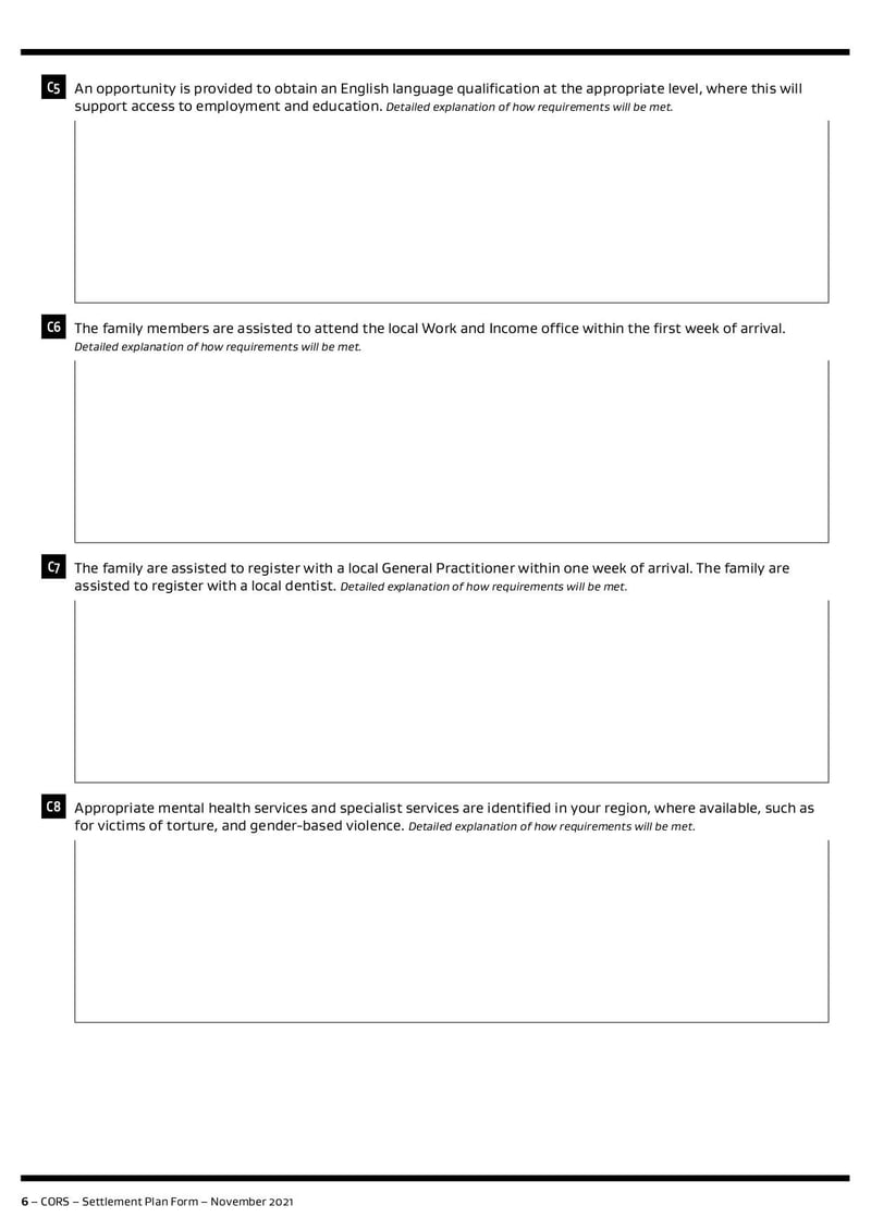 Large thumbnail of Form INZ 1274 - Aug 2022