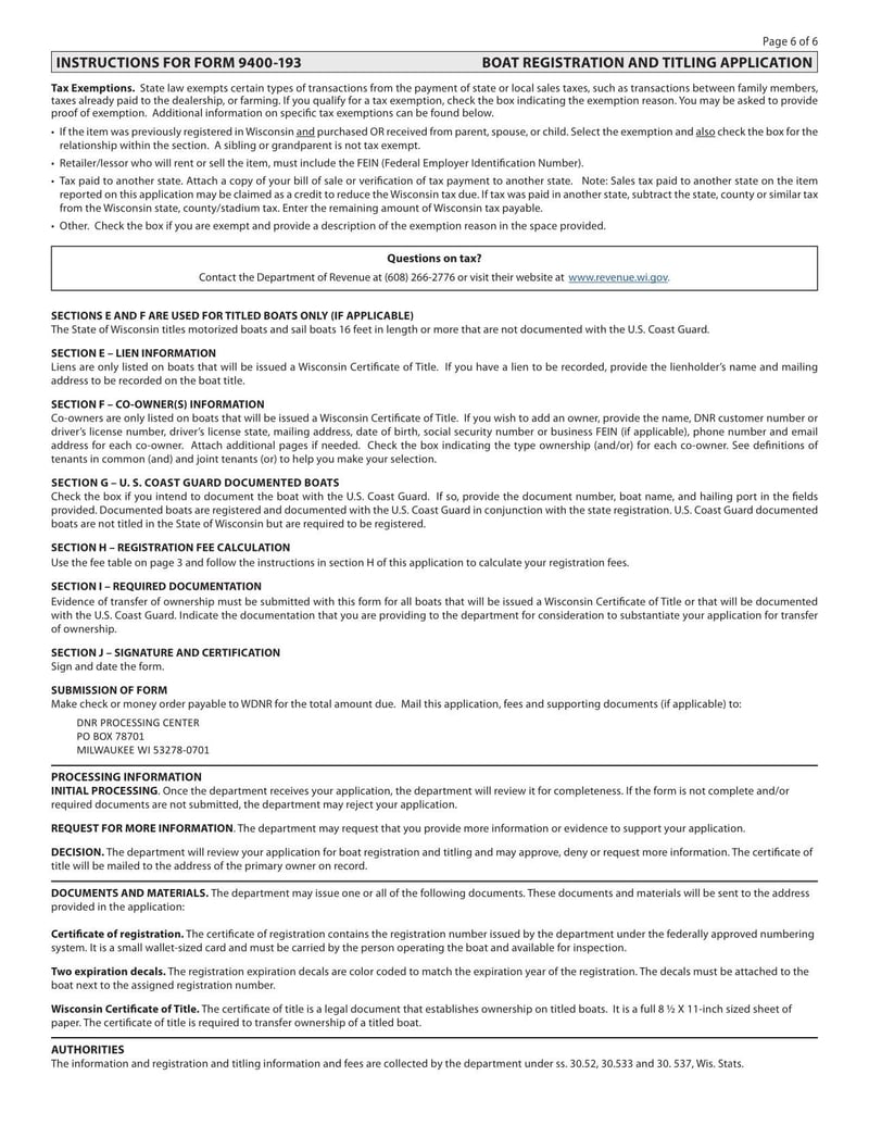 Large thumbnail of Form 9400‐193