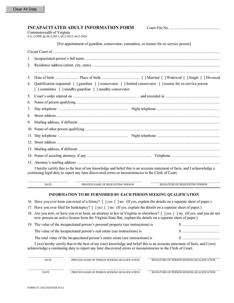 Large thumbnail of Form CC-1652 - Sep 2015