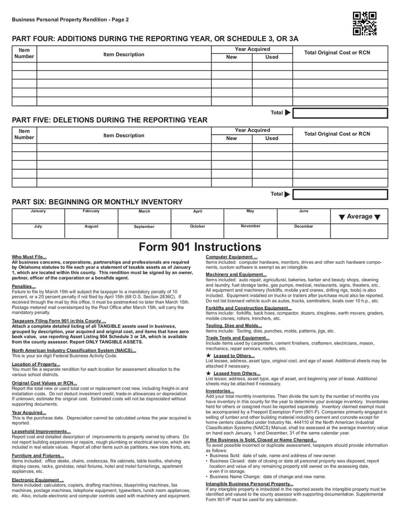 Large thumbnail of Form OTC 901 - Nov 2020