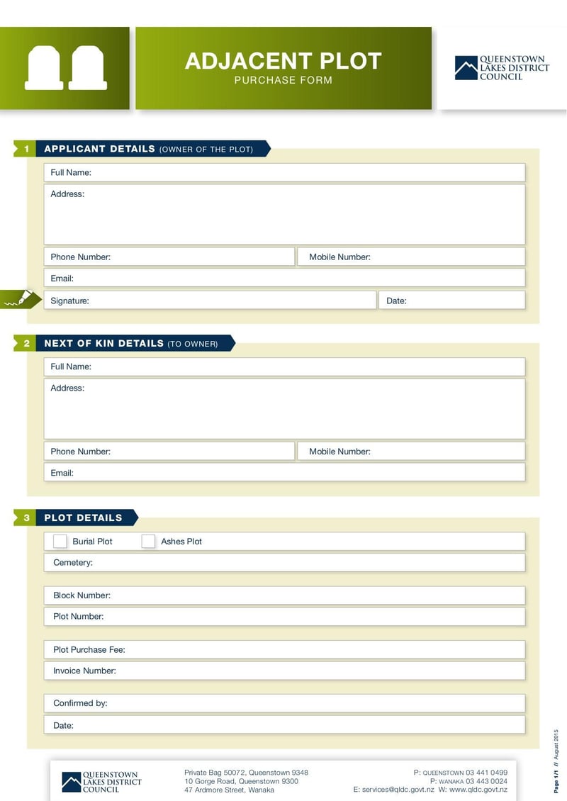 Large thumbnail of QLDC Application for Adjacent Plot Purchase - Aug 2015