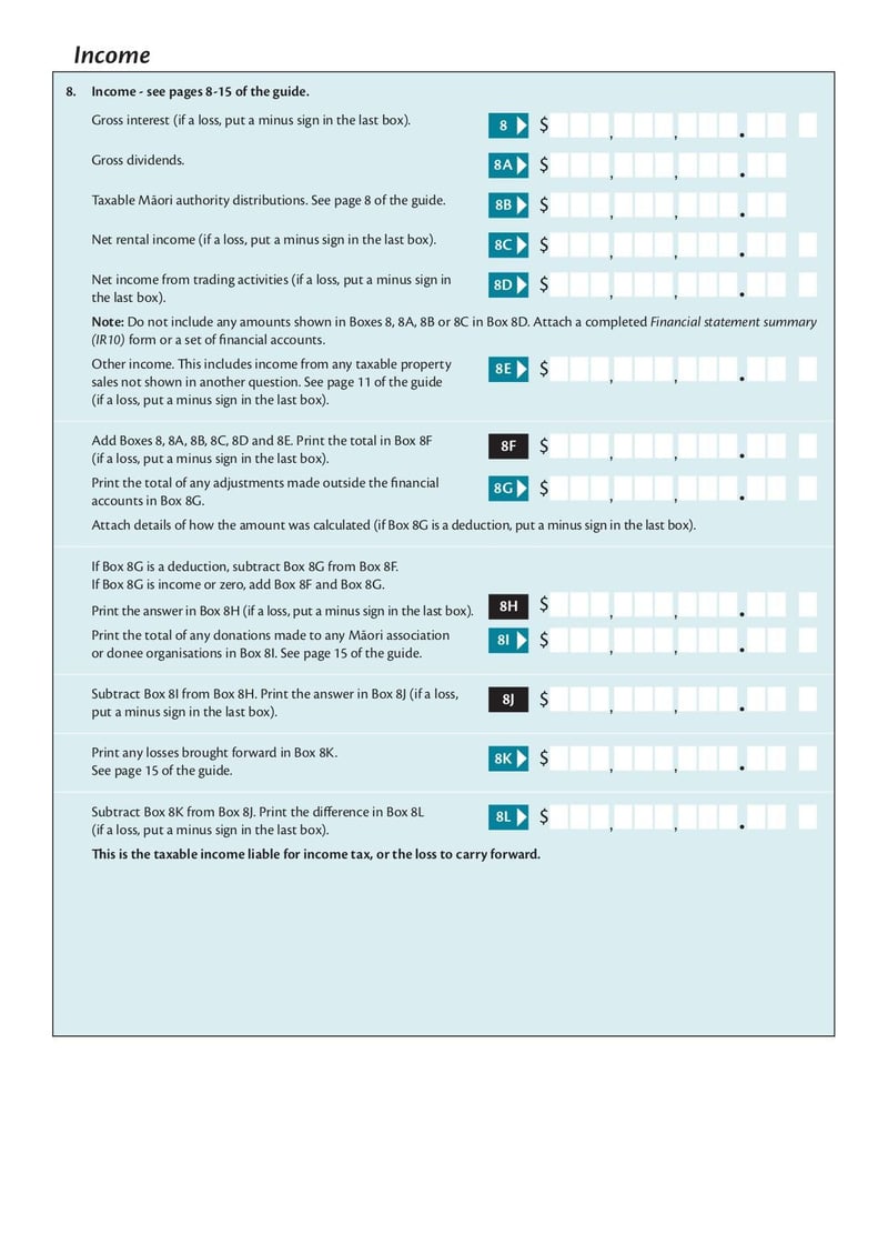Large thumbnail of Form IR8 - Dec 2018