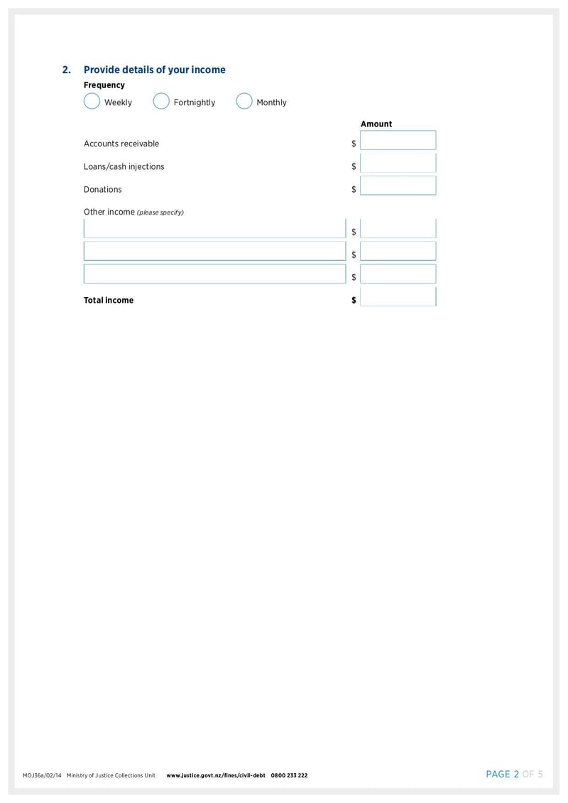 Large thumbnail of MoJ36a Financial Statement of Judgment Debtor - Feb 2014