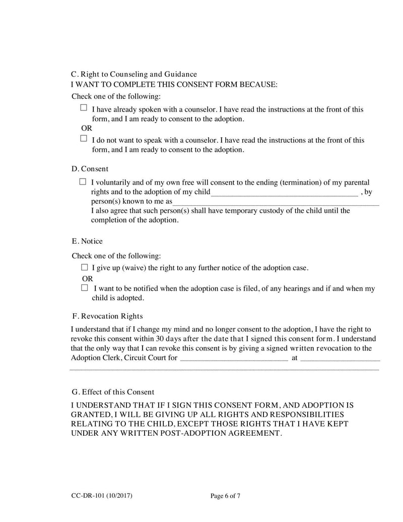 Large thumbnail of Form CC-DR-101