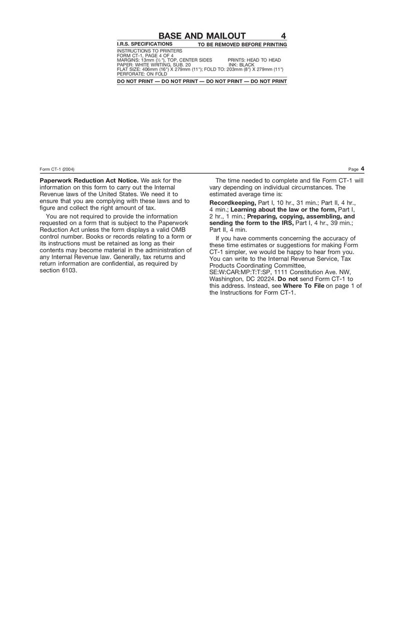 Large thumbnail of Form CT-1 - Jan 2004