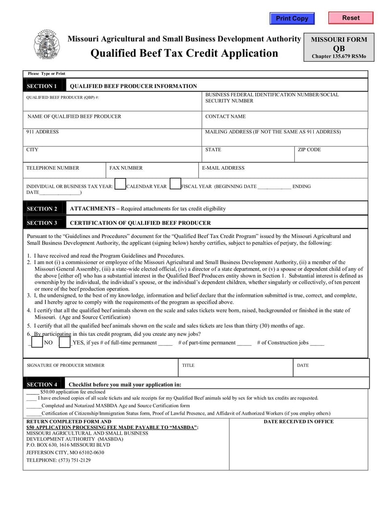 Large thumbnail of MASBDA Form QB - Aug 2016