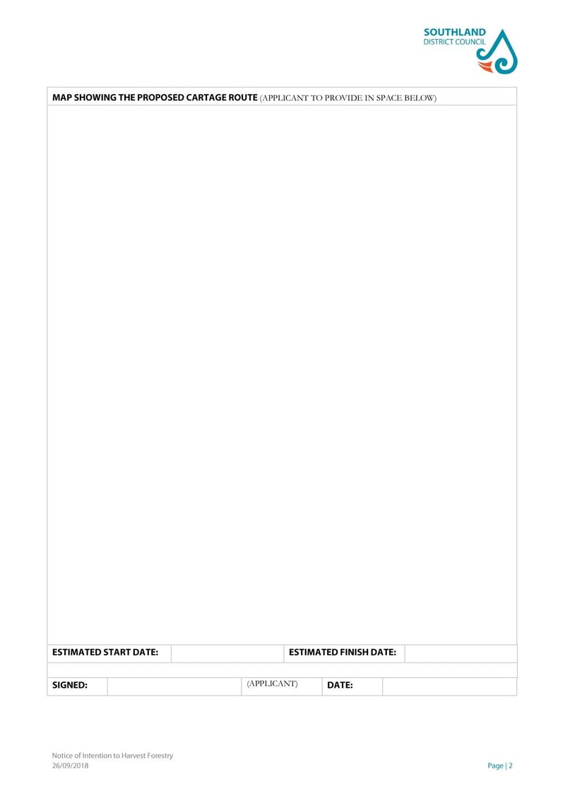 Large thumbnail of Notice of Intention to Harvest Forestry - Sep 2018